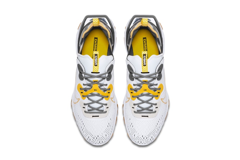 nike react vision honeycomb CD4373 100 white grey speed yellow release date info photos price