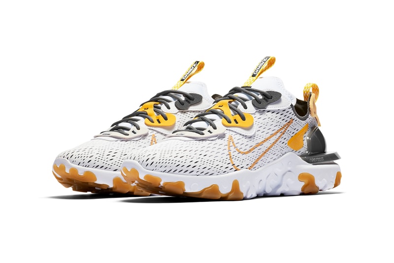 nike react vision honeycomb CD4373 100 white grey speed yellow release date info photos price