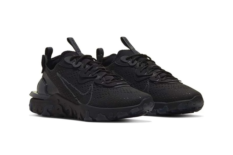 Nike React Vision "Fossil" and "Triple Black" cd4373-004 ci7523-200 Sneaker News Release Dates HYPEBEAST Swoosh React Foam 