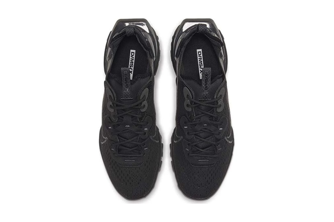 Nike React Vision "Fossil" and "Triple Black" cd4373-004 ci7523-200 Sneaker News Release Dates HYPEBEAST Swoosh React Foam 