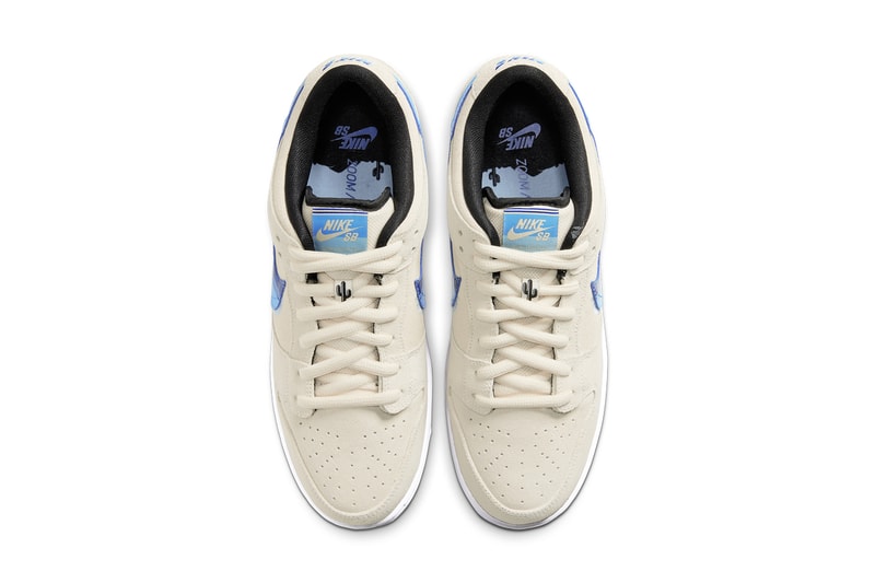 nike sb dunk low truck it light cream deep royal blue ct6688 200 release date info photos price