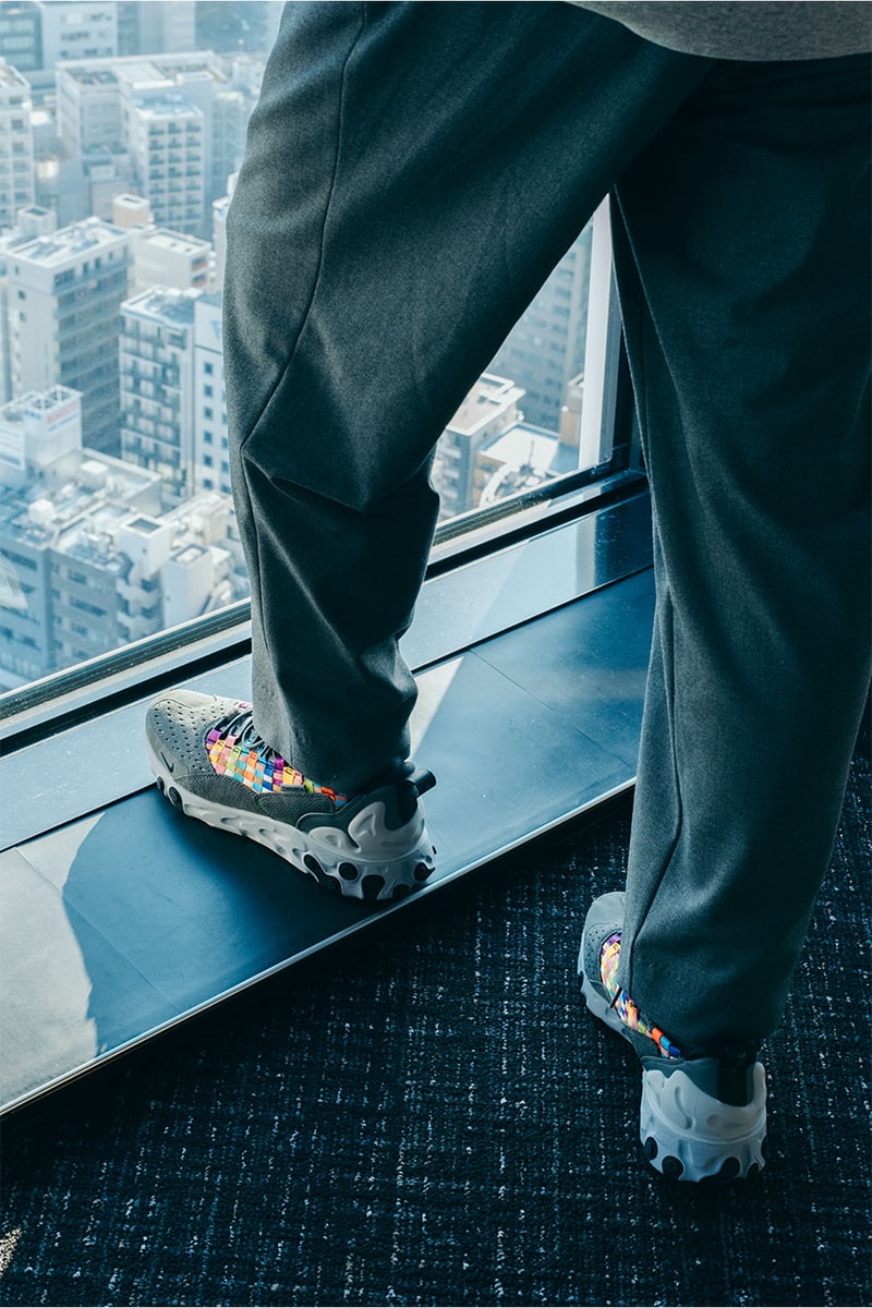 Nike THE10TH x SOPHNET. Capsule Collection editorial lookbook tokyo swoosh react sertu 6453 7674 japan inverted footwear sneakers kicks shoes trainers runners Bill Bowerman 