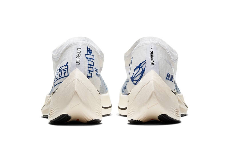 nike zoomx vaporfly next percent blue ribbon sports brs white team royal orange peel CU4844 100 release date info photos price 
