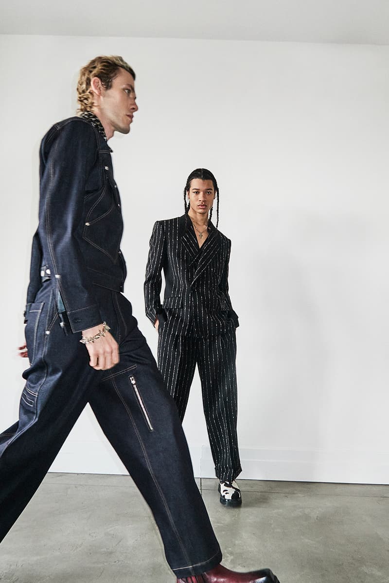 NOMENKLATURA STUDIO Fall Winter 2020 Collection Lookbook Alexandre Plokhov Salvador Dali pet ocelot Babou