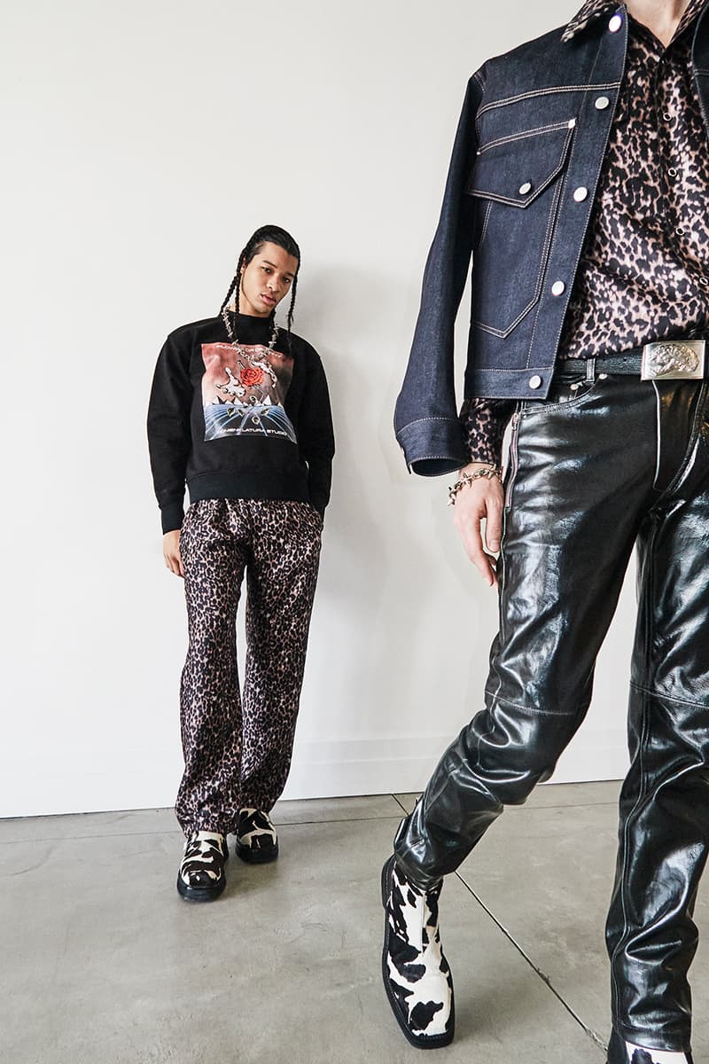 NOMENKLATURA STUDIO Fall Winter 2020 Collection Lookbook Alexandre Plokhov Salvador Dali pet ocelot Babou