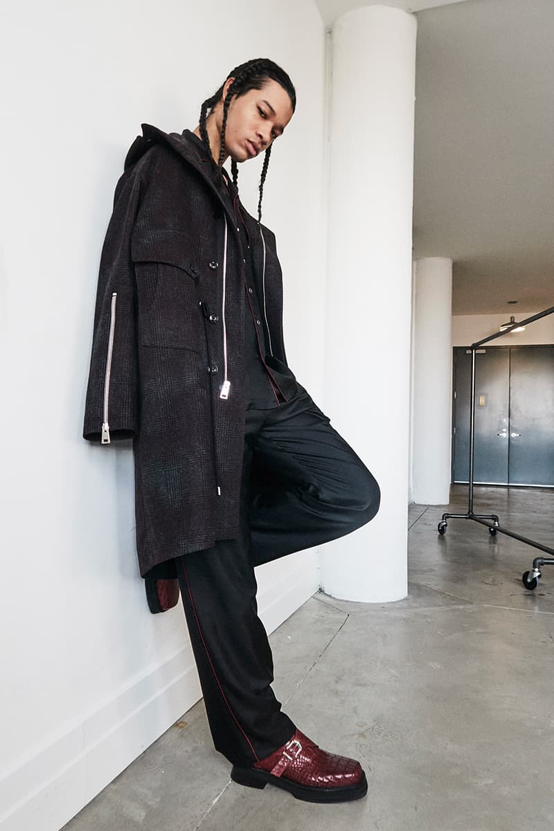 NOMENKLATURA STUDIO Fall Winter 2020 Collection Lookbook Alexandre Plokhov Salvador Dali pet ocelot Babou