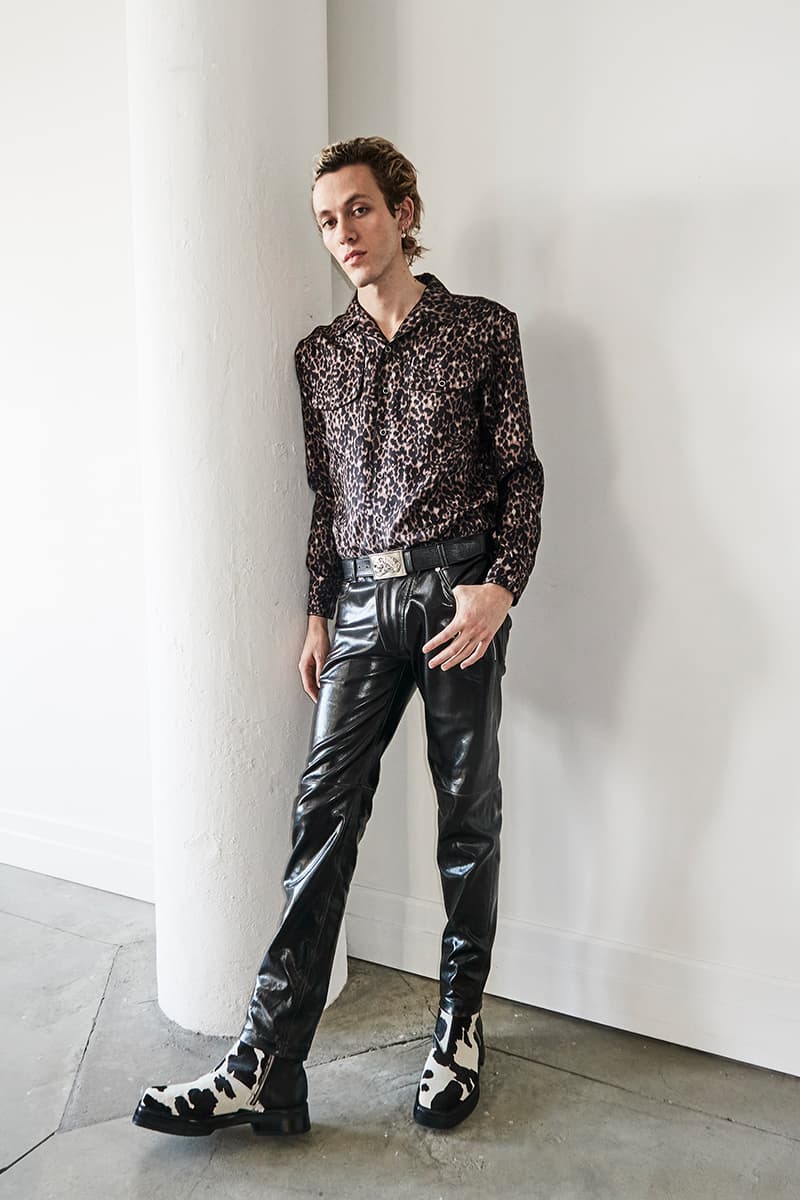 NOMENKLATURA STUDIO Fall Winter 2020 Collection Lookbook Alexandre Plokhov Salvador Dali pet ocelot Babou