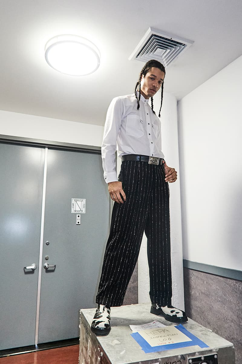 NOMENKLATURA STUDIO Fall Winter 2020 Collection Lookbook Alexandre Plokhov Salvador Dali pet ocelot Babou