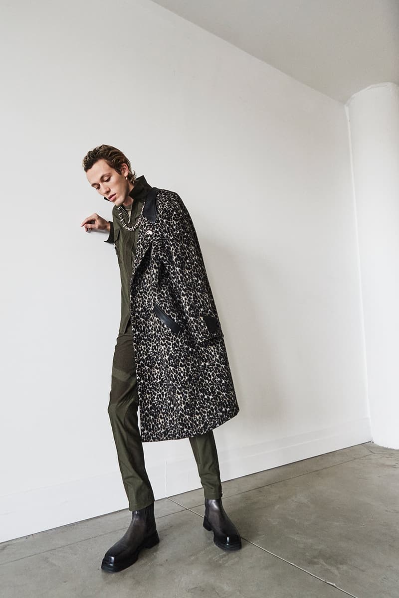 NOMENKLATURA STUDIO Fall Winter 2020 Collection Lookbook Alexandre Plokhov Salvador Dali pet ocelot Babou