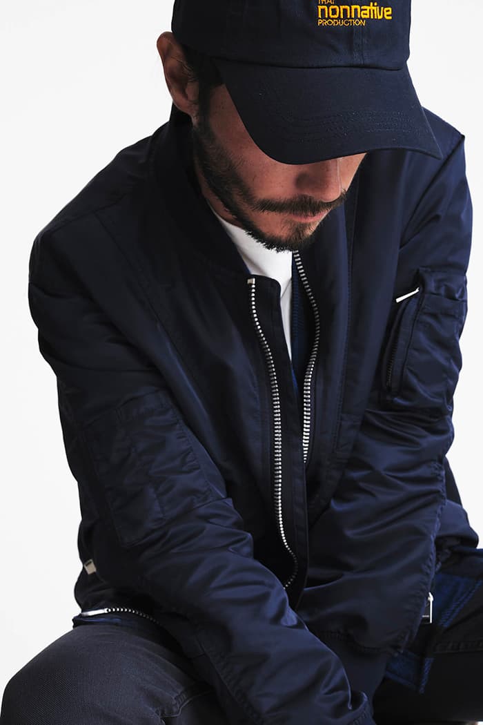 nonnative Spring Summer 2020 Lookbook gore tex technical mininmal monochromatic Japanese designer dessert boots checkers parka liner jacket coat collection blazer button up