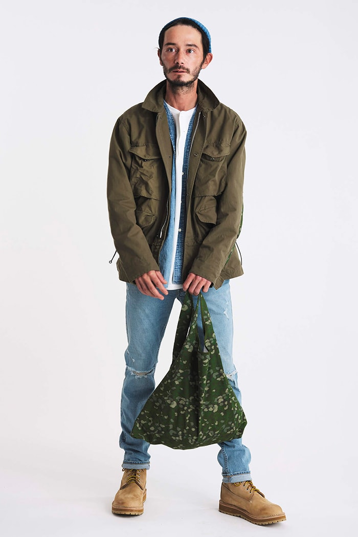 nonnative Spring Summer 2020 Lookbook gore tex technical mininmal monochromatic Japanese designer dessert boots checkers parka liner jacket coat collection blazer button up
