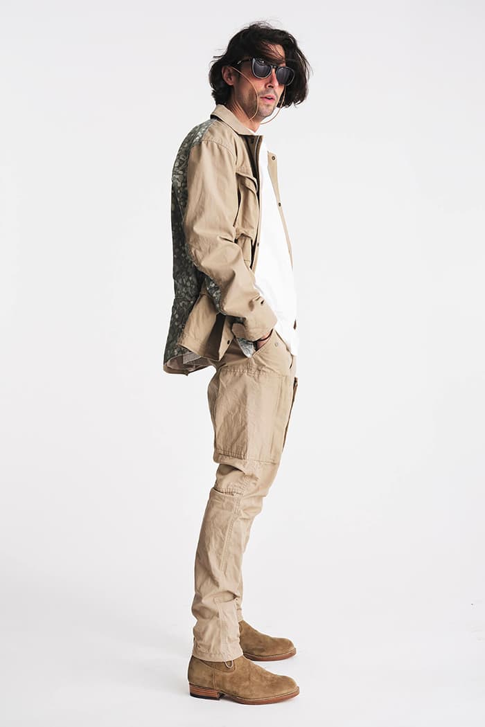 nonnative Spring Summer 2020 Lookbook gore tex technical mininmal monochromatic Japanese designer dessert boots checkers parka liner jacket coat collection blazer button up