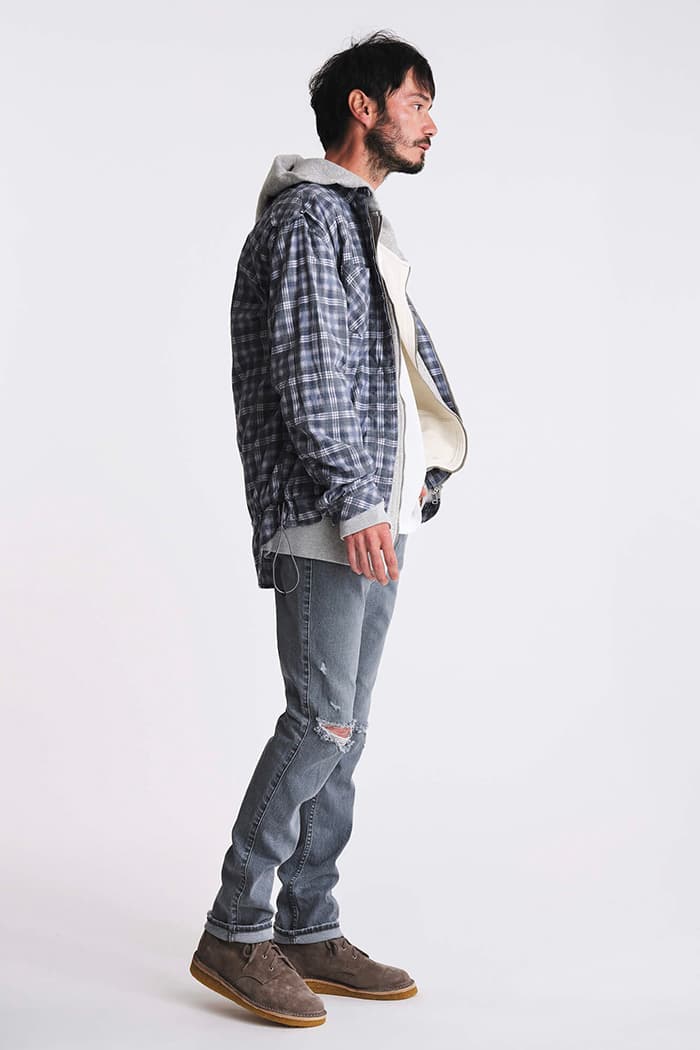 nonnative Spring Summer 2020 Lookbook gore tex technical mininmal monochromatic Japanese designer dessert boots checkers parka liner jacket coat collection blazer button up