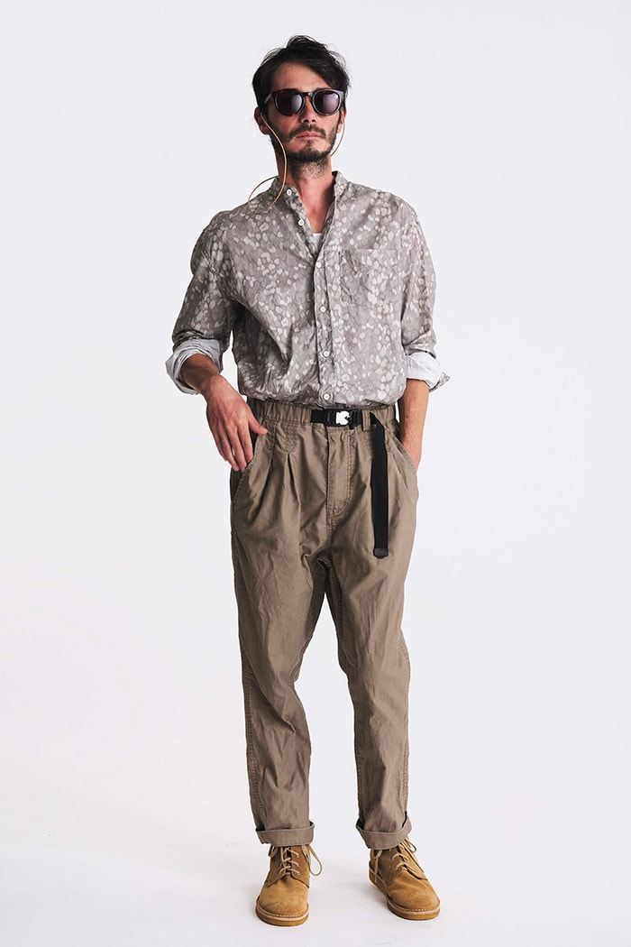 nonnative Spring Summer 2020 Lookbook gore tex technical mininmal monochromatic Japanese designer dessert boots checkers parka liner jacket coat collection blazer button up