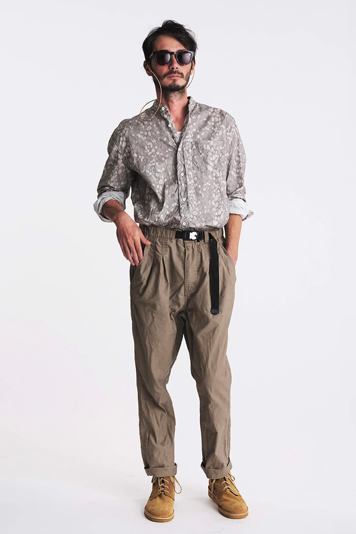 nonnative Spring Summer 2020 Lookbook gore tex technical mininmal monochromatic Japanese designer dessert boots checkers parka liner jacket coat collection blazer button up