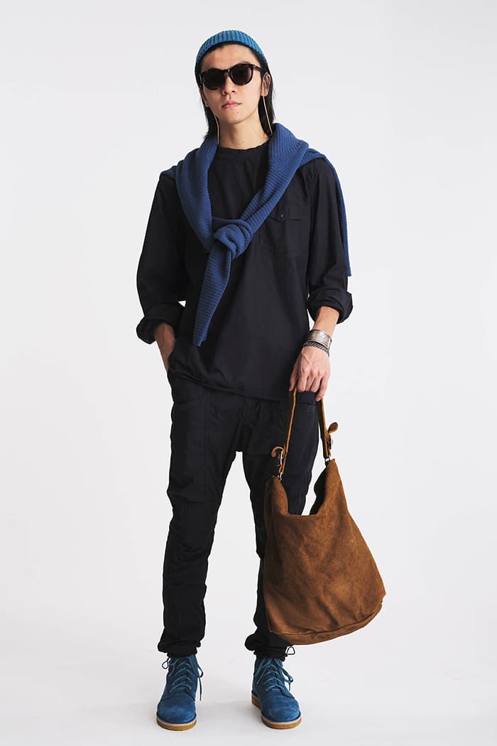 nonnative Spring Summer 2020 Lookbook gore tex technical mininmal monochromatic Japanese designer dessert boots checkers parka liner jacket coat collection blazer button up