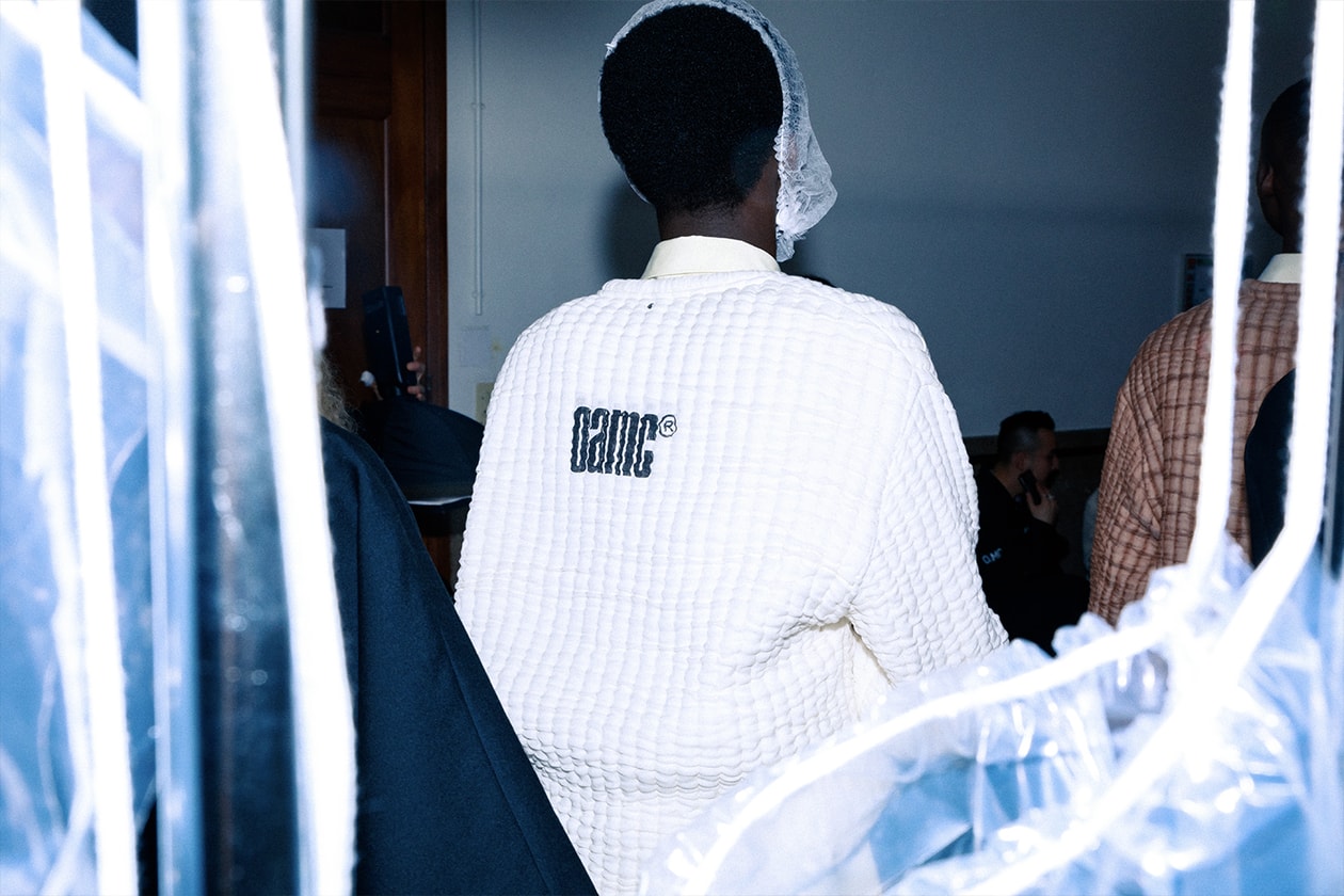 2020年秋冬コレクションのバックステージに潜入 OAMC FW20 Paris Fashion Week Runway Show Backstage collection luke meier bts look behind the scenes menswear pfw oamc adidas
