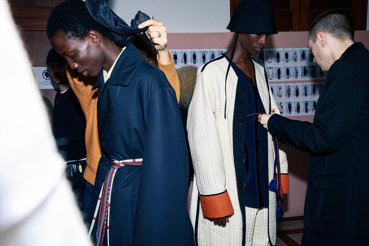 2020年秋冬コレクションのバックステージに潜入 OAMC FW20 Paris Fashion Week Runway Show Backstage collection luke meier bts look behind the scenes menswear pfw oamc adidas