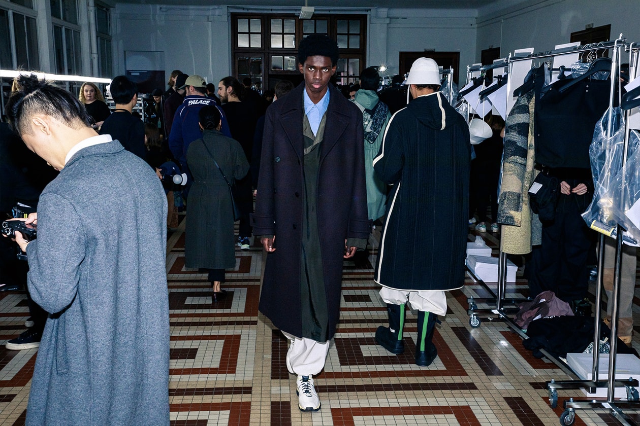 2020年秋冬コレクションのバックステージに潜入 OAMC FW20 Paris Fashion Week Runway Show Backstage collection luke meier bts look behind the scenes menswear pfw oamc adidas