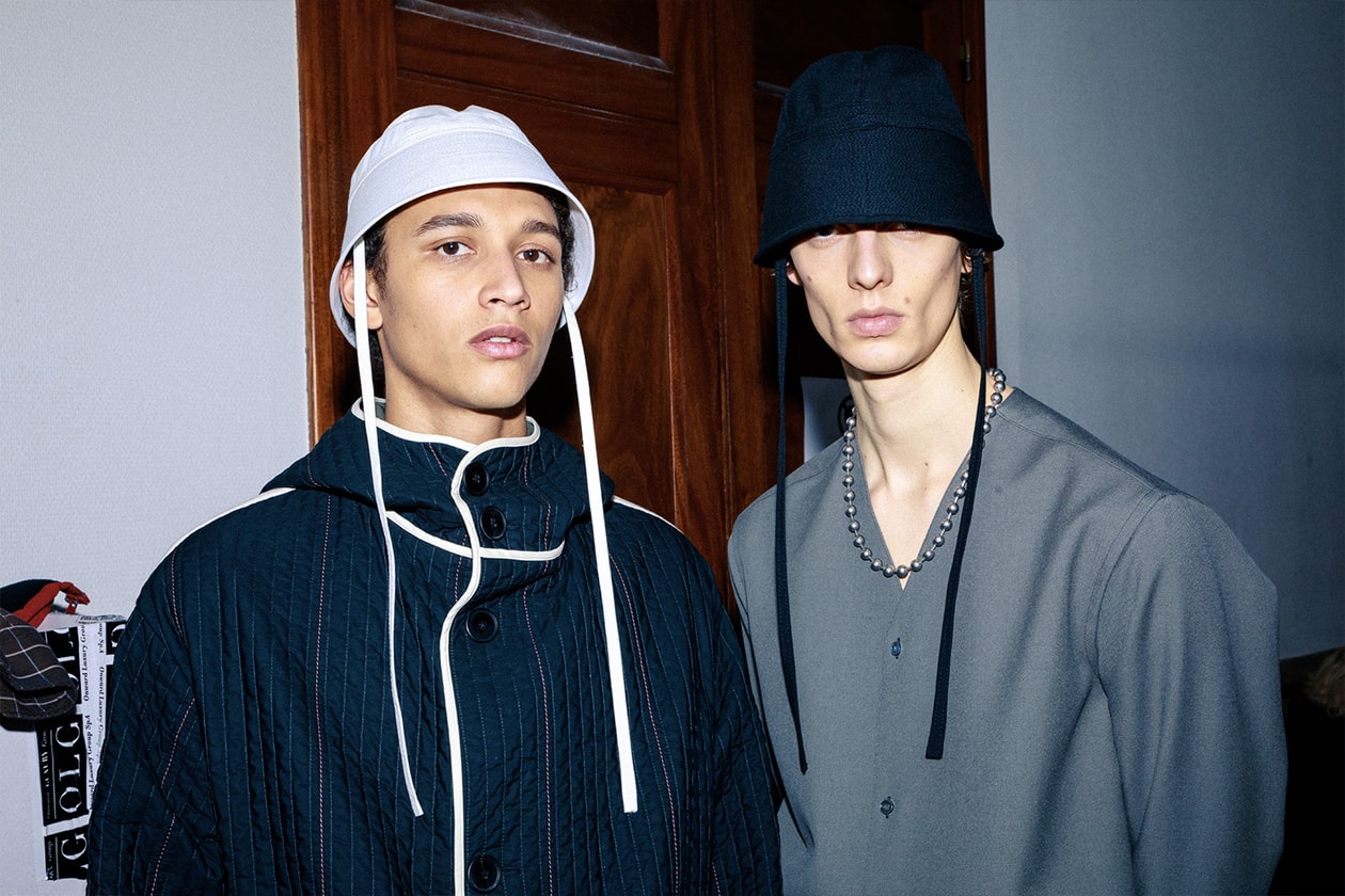 2020年秋冬コレクションのバックステージに潜入 OAMC FW20 Paris Fashion Week Runway Show Backstage collection luke meier bts look behind the scenes menswear pfw oamc adidas