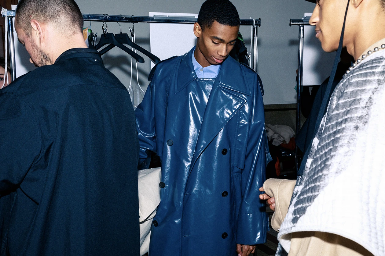 2020年秋冬コレクションのバックステージに潜入 OAMC FW20 Paris Fashion Week Runway Show Backstage collection luke meier bts look behind the scenes menswear pfw oamc adidas