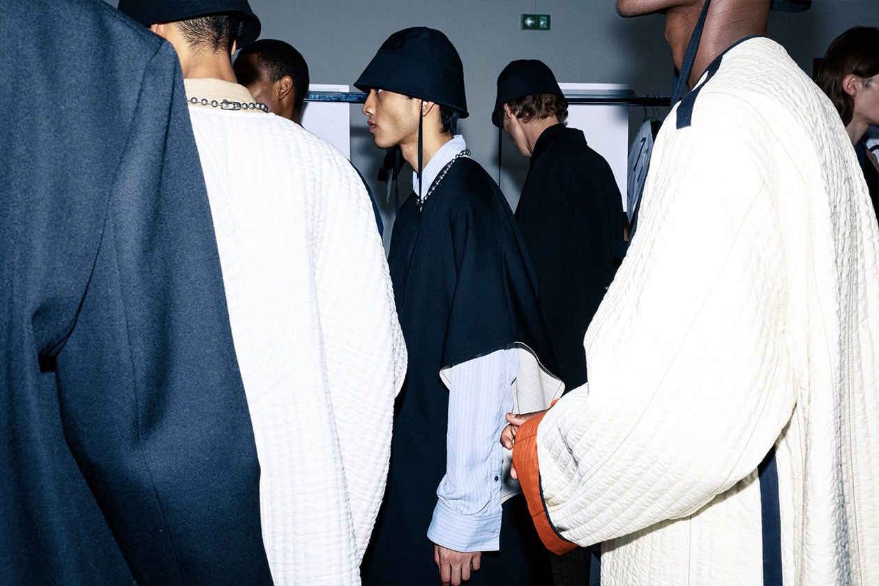 2020年秋冬コレクションのバックステージに潜入 OAMC FW20 Paris Fashion Week Runway Show Backstage collection luke meier bts look behind the scenes menswear pfw oamc adidas