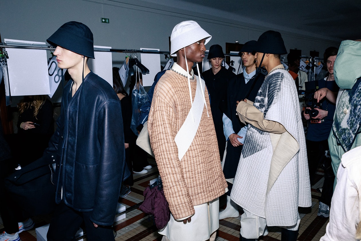 2020年秋冬コレクションのバックステージに潜入 OAMC FW20 Paris Fashion Week Runway Show Backstage collection luke meier bts look behind the scenes menswear pfw oamc adidas