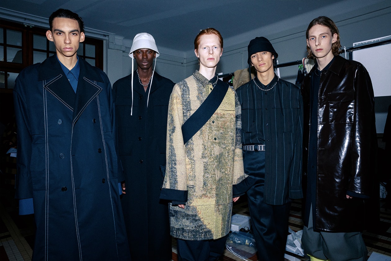 2020年秋冬コレクションのバックステージに潜入 OAMC FW20 Paris Fashion Week Runway Show Backstage collection luke meier bts look behind the scenes menswear pfw oamc adidas