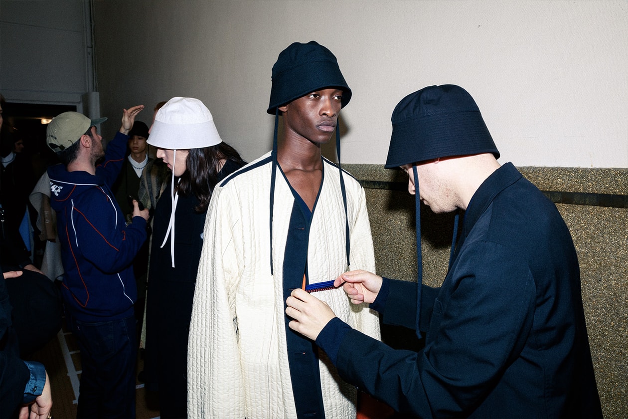 2020年秋冬コレクションのバックステージに潜入 OAMC FW20 Paris Fashion Week Runway Show Backstage collection luke meier bts look behind the scenes menswear pfw oamc adidas