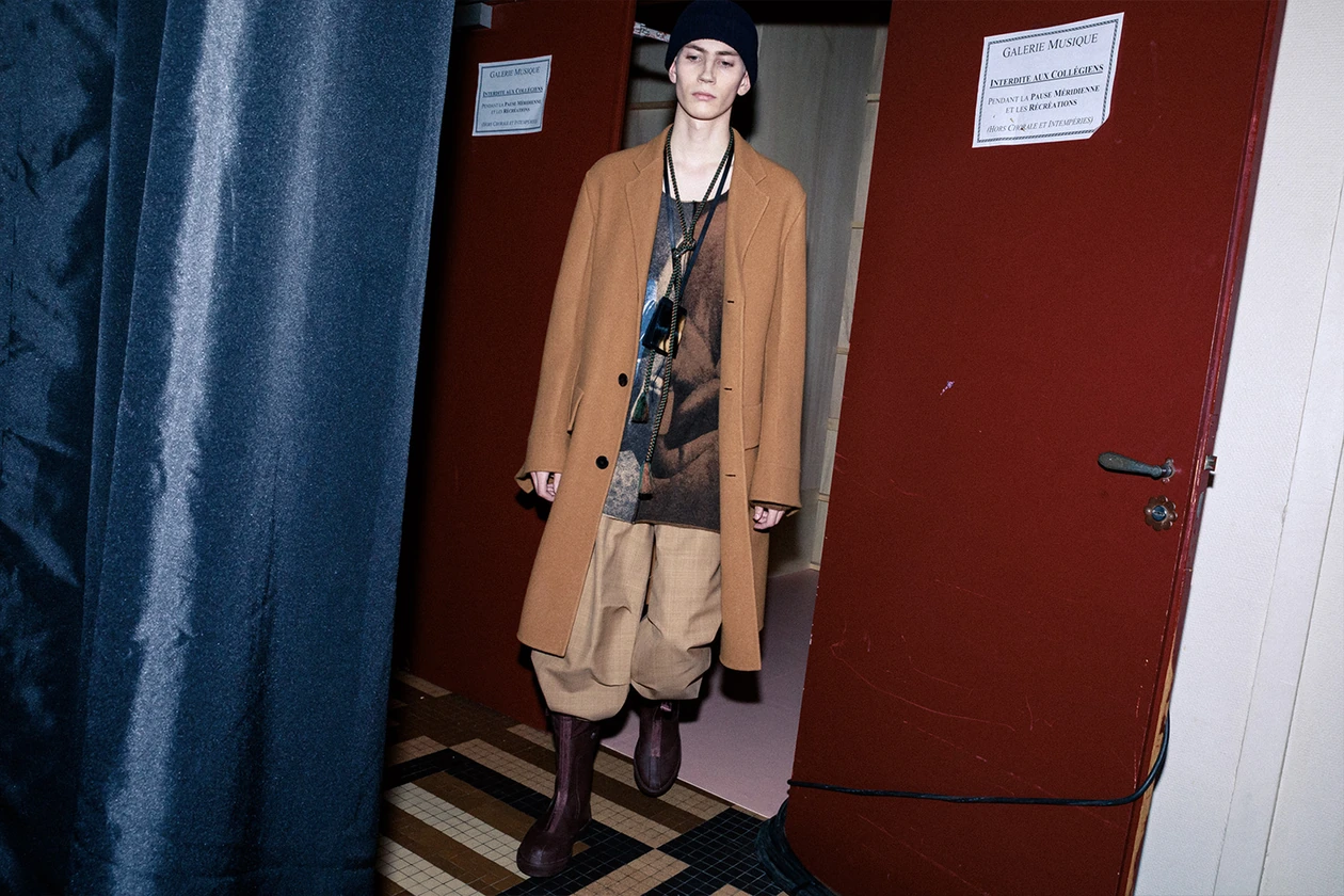 2020年秋冬コレクションのバックステージに潜入 OAMC FW20 Paris Fashion Week Runway Show Backstage collection luke meier bts look behind the scenes menswear pfw oamc adidas