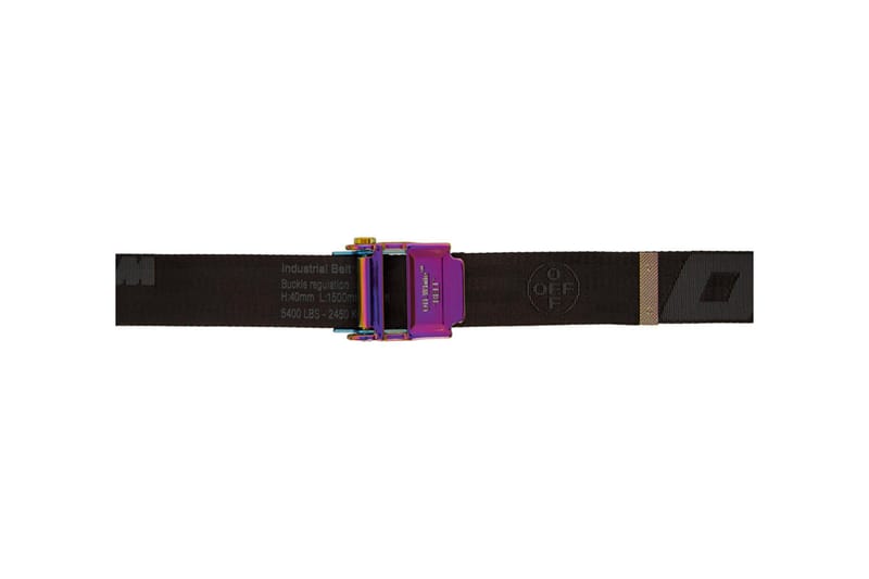 An Iridescent Buckle Accents Off-White™'s Latest 2.0 Industrial Belt