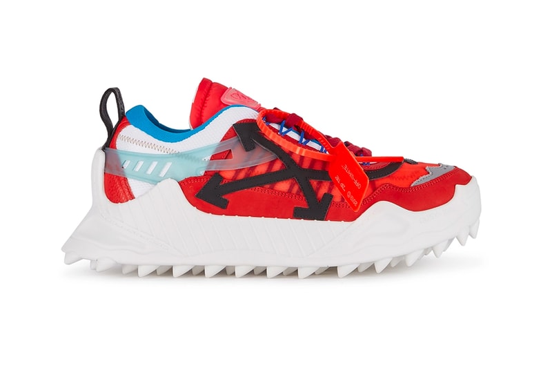Off White ODSY 1000 Sneaker Red White black virgil abloh chinese new year lunar holiday sneakers shoes footwear kicks trainers runners kicks spring summer 2020 designer 786931