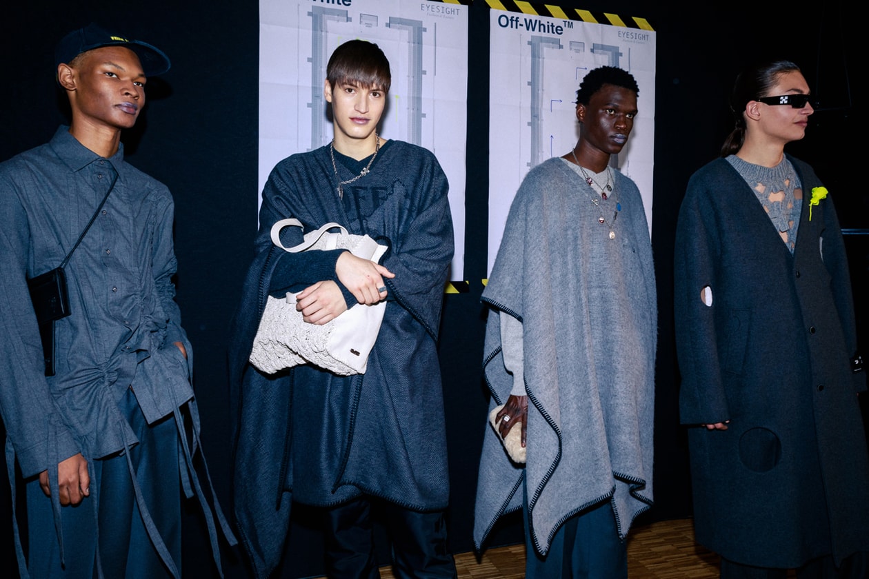 オフホワイト Off-White™️ が2020年秋冬メンズコレクションを発表 Off-White™ Fall/Winter 2020 Menswear Runway Collection show presentation paris fashion week fw20 virgil abloh jordan 5 collaboration pfw tornado warning