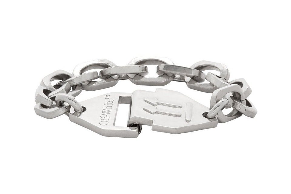Off-White™ Silver Hexnut & Nameplate Jewelry Release | Hypebeast