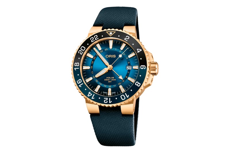 Oris Crafts Its First-Ever Solid Gold Limited Edition Aquis