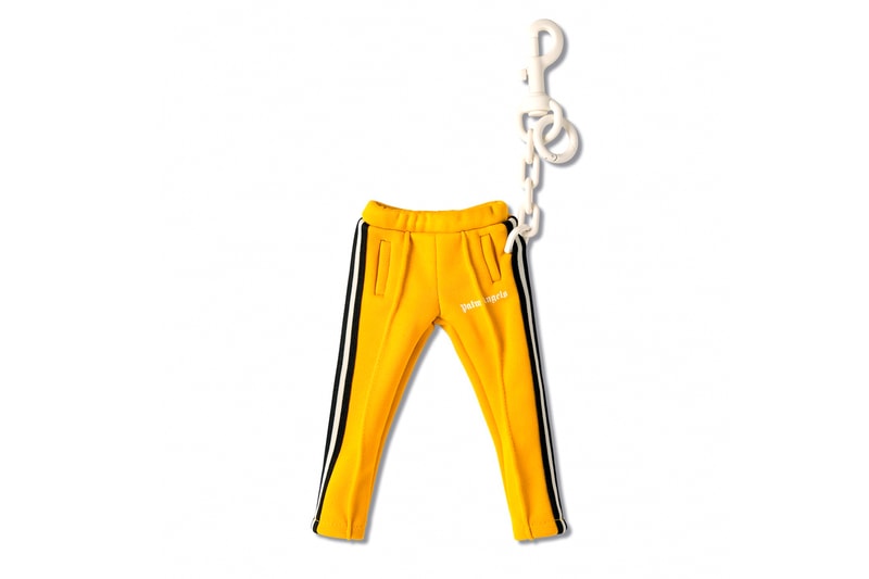 Palm Angels Mini Track Keychain Release Info Buy Price Yellow Purple Black