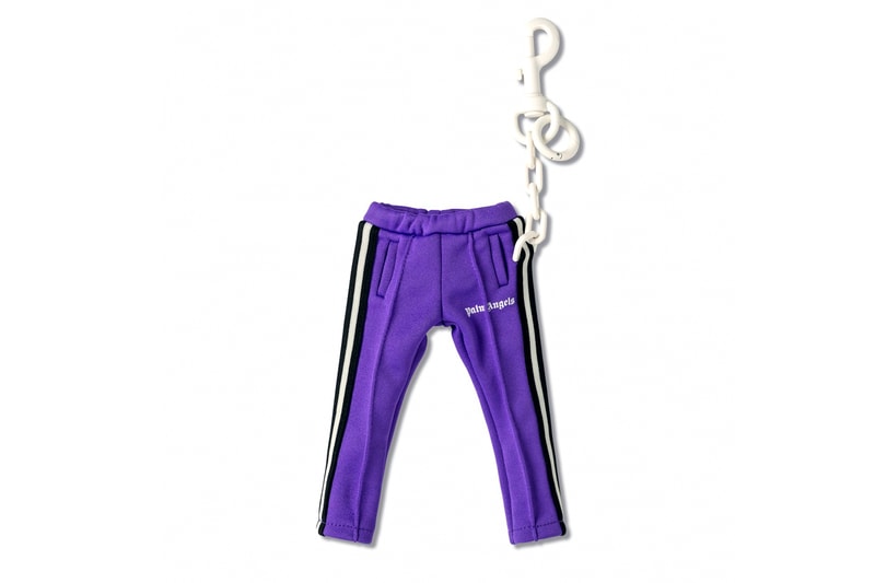 Palm Angels Mini Track Keychain Release Info Buy Price Yellow Purple Black