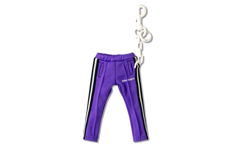 Palm Angels Mini Track Keychain Release Info Buy Price Yellow Purple Black