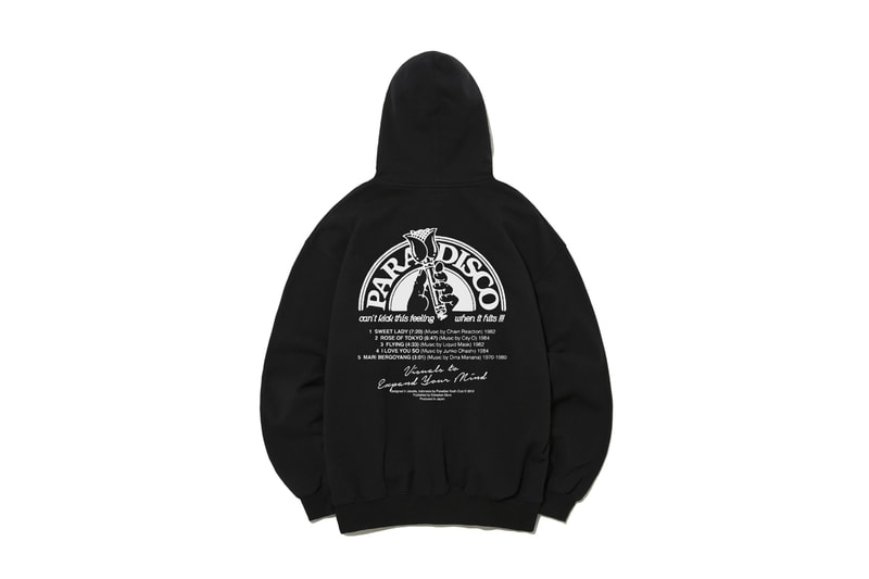 Paradise Youth Club ESTNATION Exclusive Drop Crewnecks Hoodies Black White Gray Red Blue 