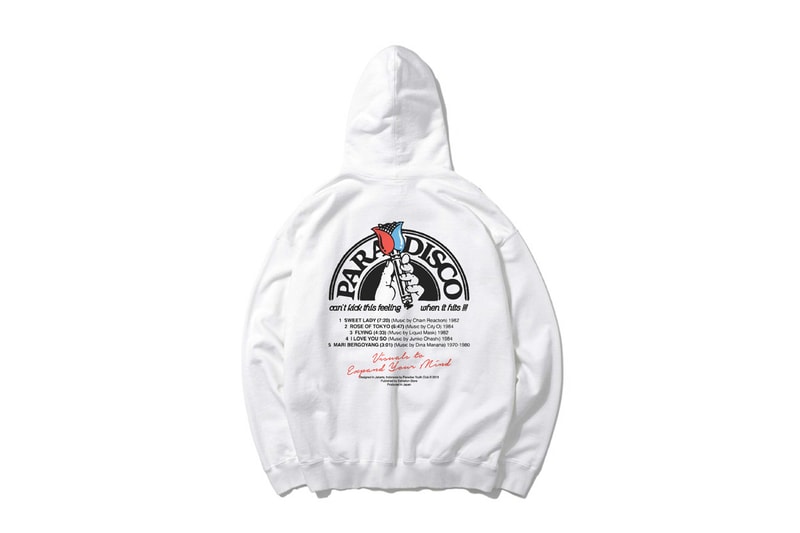 Paradise Youth Club ESTNATION Exclusive Drop Crewnecks Hoodies Black White Gray Red Blue 