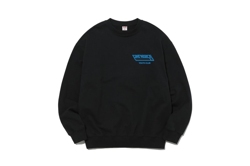 Paradise Youth Club ESTNATION Exclusive Drop Crewnecks Hoodies Black White Gray Red Blue 