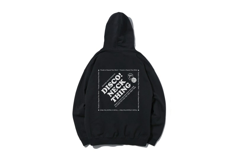 Paradise Youth Club ESTNATION Exclusive Drop Crewnecks Hoodies Black White Gray Red Blue 