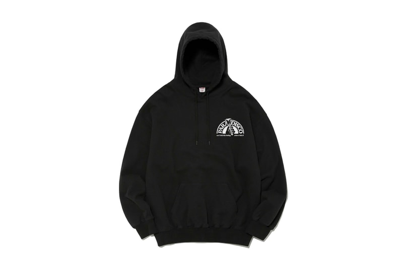 Paradise Youth Club ESTNATION Exclusive Drop Crewnecks Hoodies Black White Gray Red Blue 
