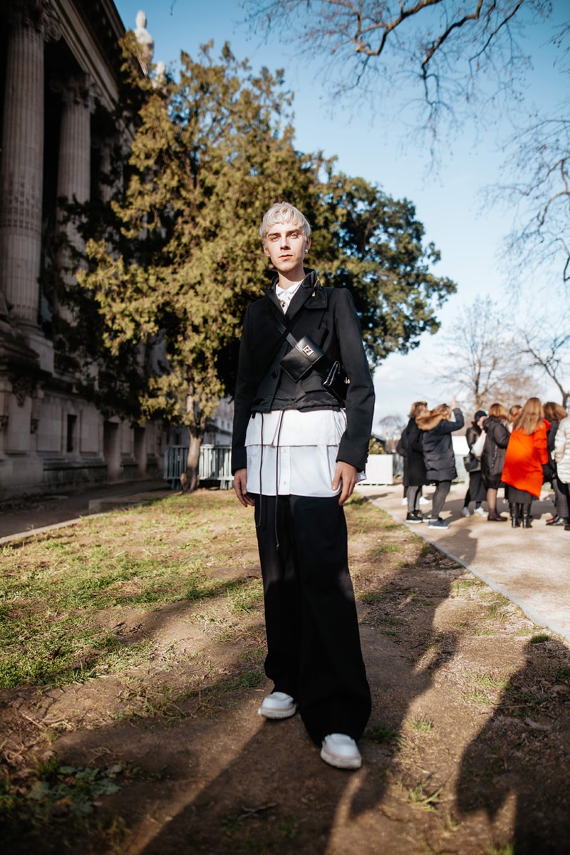 Streetstyle Paris Fashion Week Fall/Winter 2020 street style fashion men's 