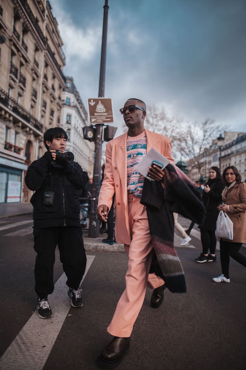 Streetstyle Paris Fashion Week Fall/Winter 2020 street style fashion men's