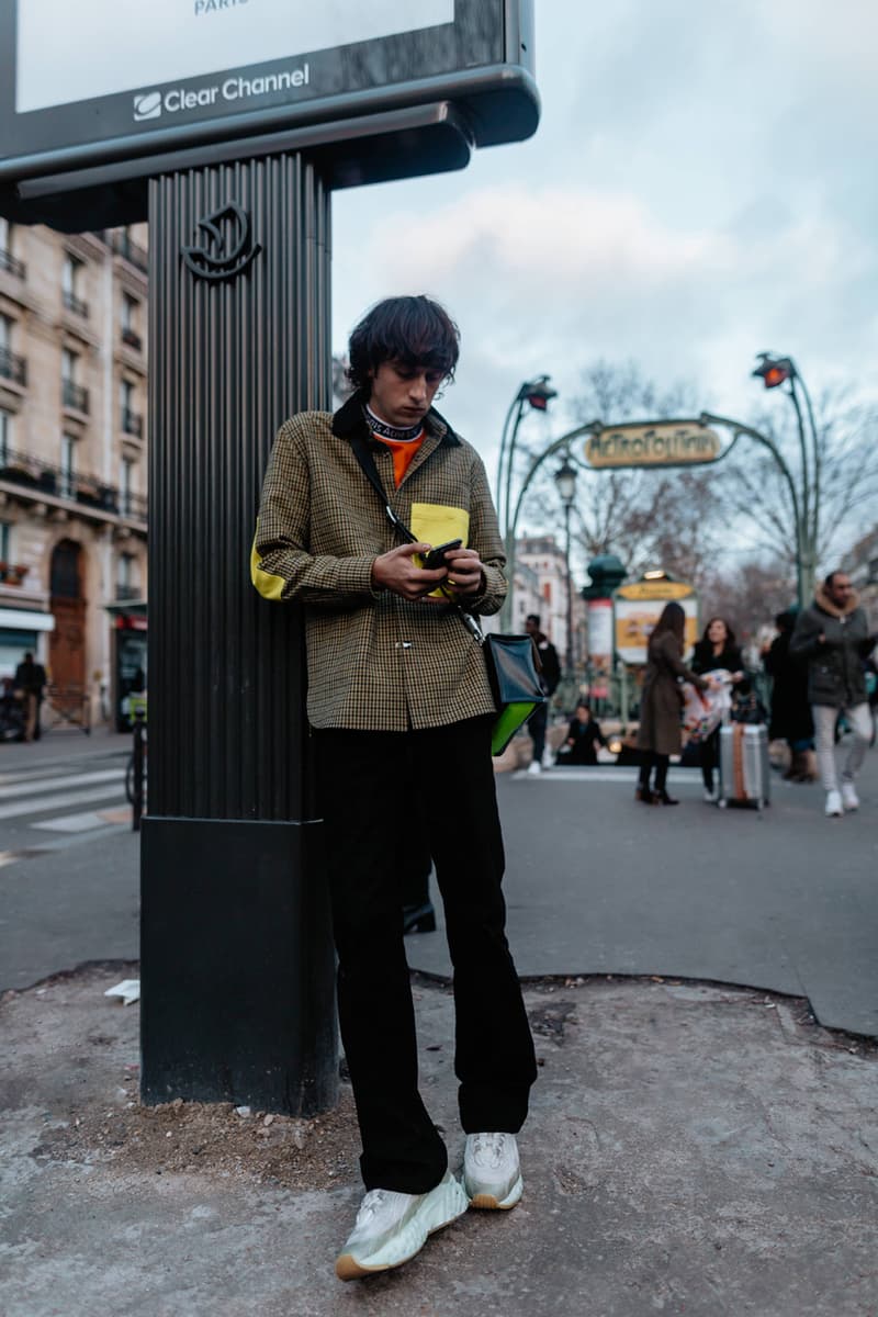 Streetstyle Paris Fashion Week Fall/Winter 2020 street style fashion men's