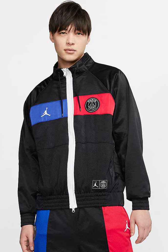 Paris Saint-Germain x Jordan Brand SS20 Capsule full looks collection psg football soccer collaborations red white blue football shoes sneakers nike