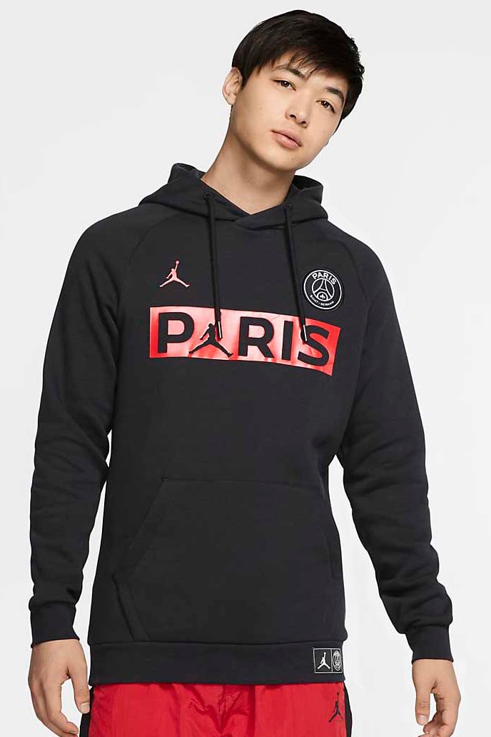 Paris Saint-Germain x Jordan Brand SS20 Capsule full looks collection psg football soccer collaborations red white blue football shoes sneakers nike