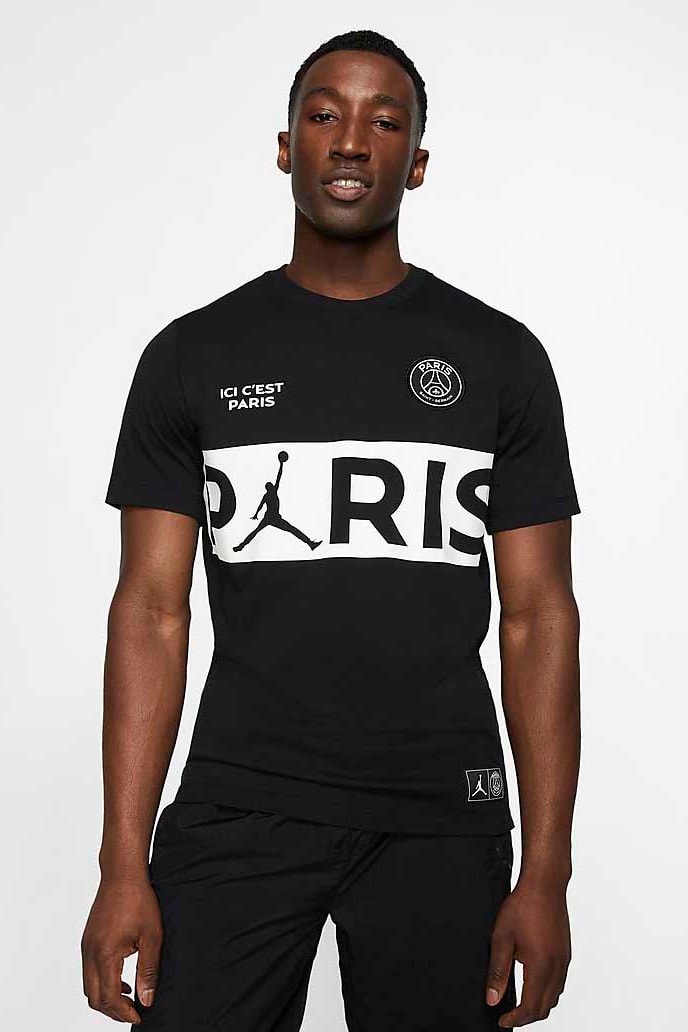 Paris Saint-Germain x Jordan Brand SS20 Capsule full looks collection psg football soccer collaborations red white blue football shoes sneakers nike