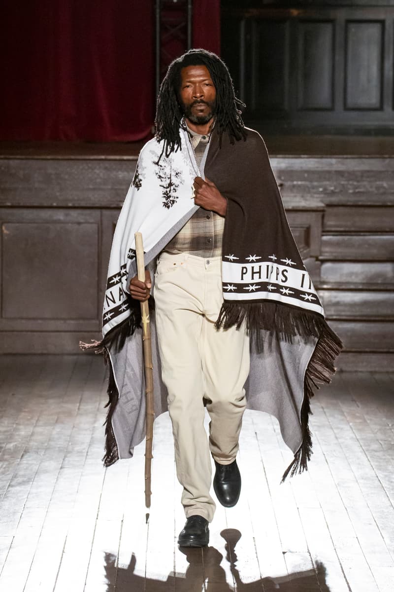 PHIPPS Fall/Winter 2020 Collection Smokey Bear Paris Fashion Week Runway Show Smocked Shirts Fleece Crewnecks Jackets Denim Blazers Trousers Hoodies Knitwear Plaid